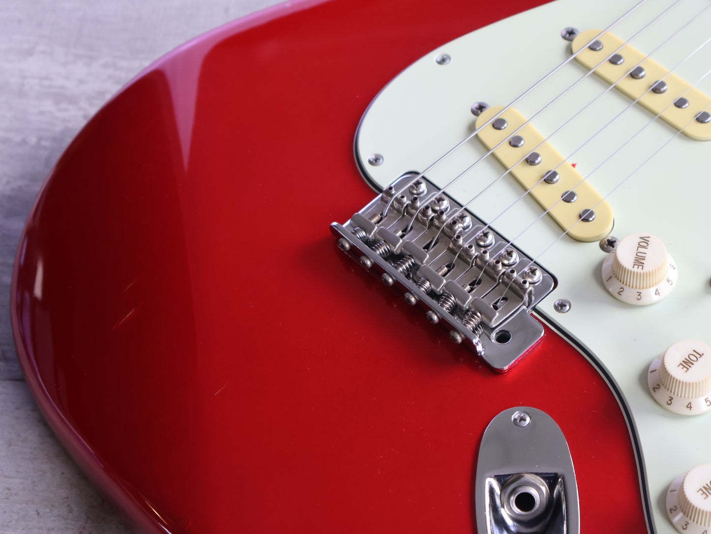 1990’s Levinson Blade Texas Standard Pro Stratocaster (Candy Apple Red)