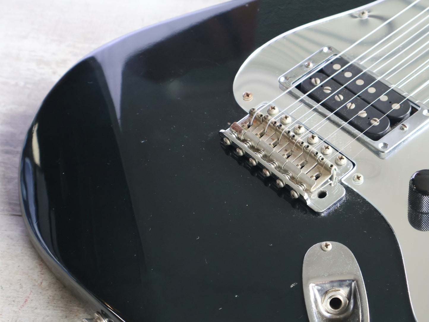 1984 Squier (by Fender Japan) "JV Series" SST-30 Vintage Stratocaster (Black)