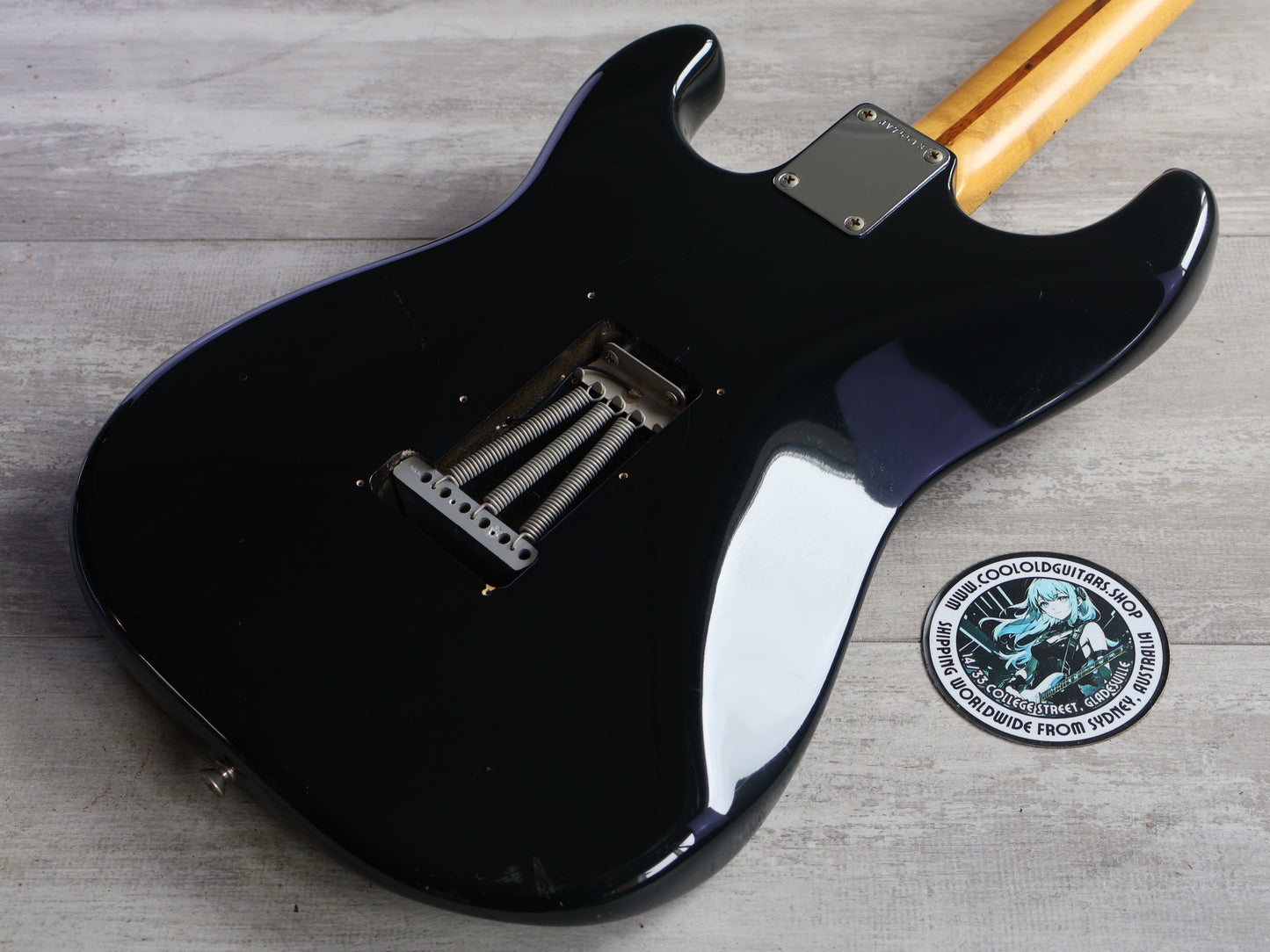 1984 Squier (by Fender Japan) "JV Series" SST-30 Vintage Stratocaster (Black)