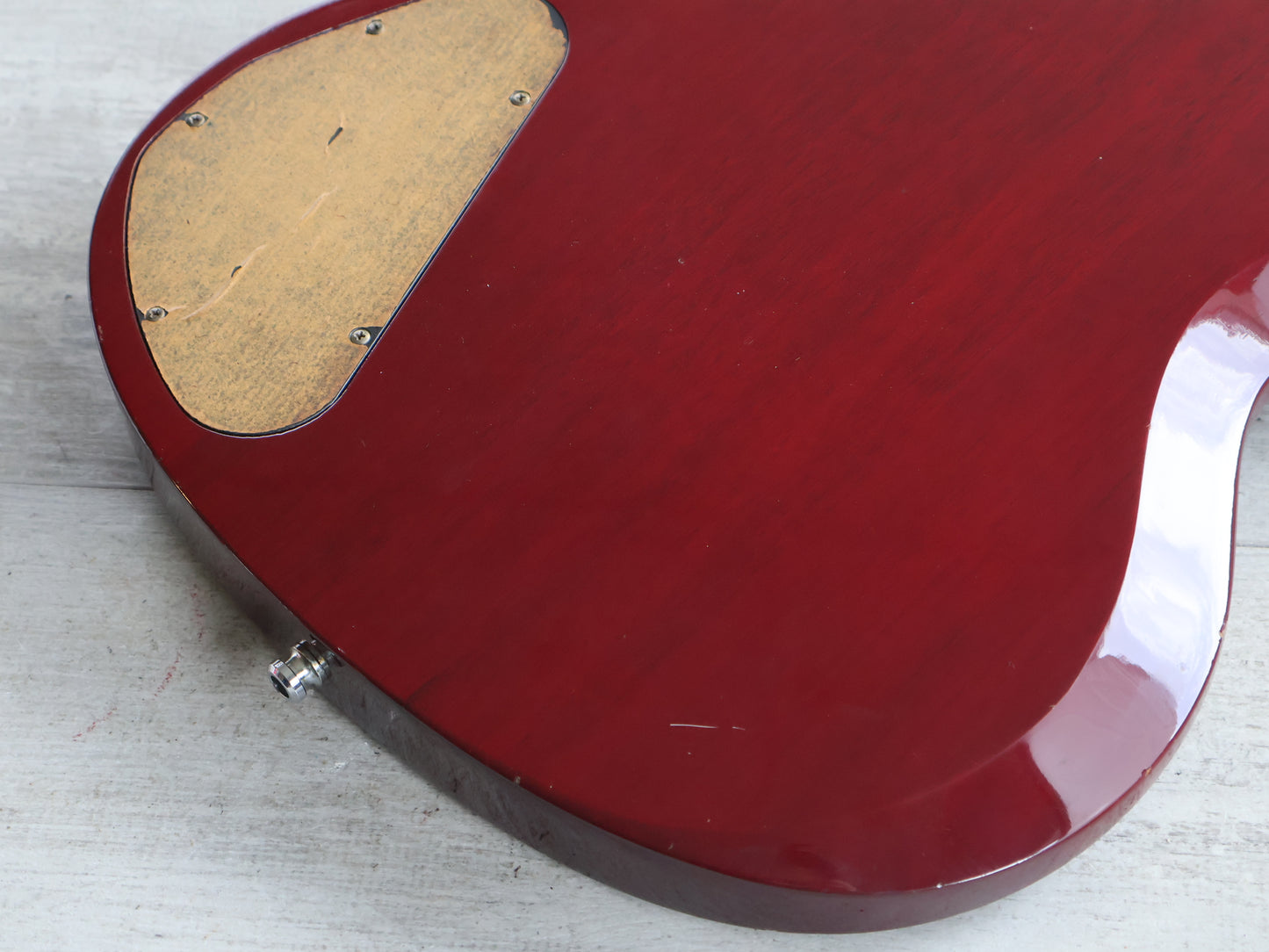 1989 Greco Japan SJR63-60 '63 Reissue SG Junior w/Seymour Duncan (Cherry Red)