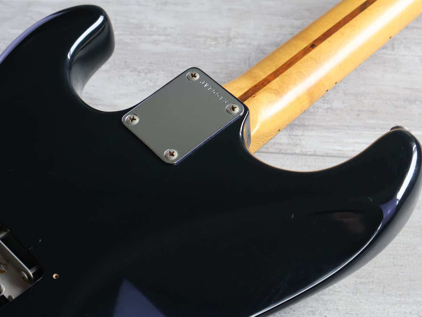 1984 Squier (by Fender Japan) "JV Series" SST-30 Vintage Stratocaster (Black)