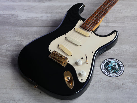 1990's Fernandes Japan FST-75 Function Stratocaster w/6 Band EQ (Black)