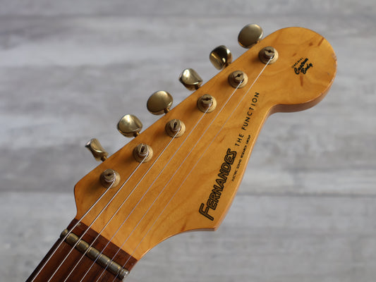 1990's Fernandes Japan FST-75 Function Stratocaster w/6 Band EQ (Black)