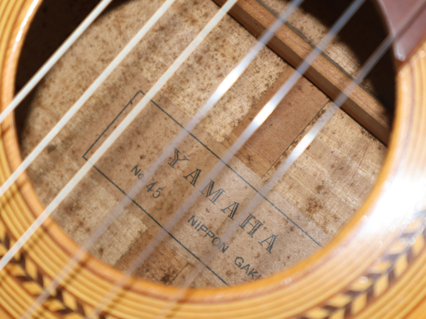 1965 Yamaha Japan Model No.45 Classical Guitar