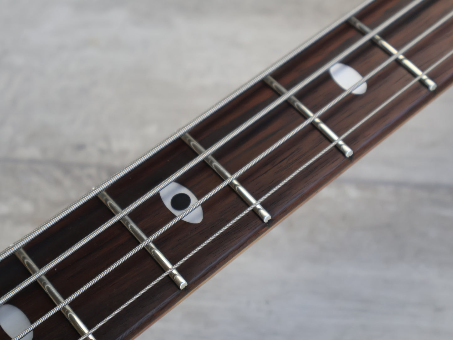 1990 Aria Pro II Japan SB-800 Neckthrough Bass (Black)