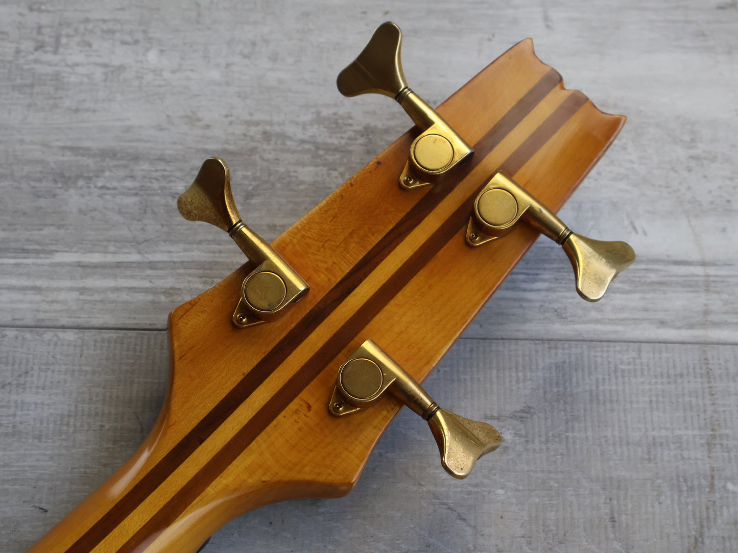 1990 Aria Pro II Japan SB-800 Neckthrough Bass (Black)