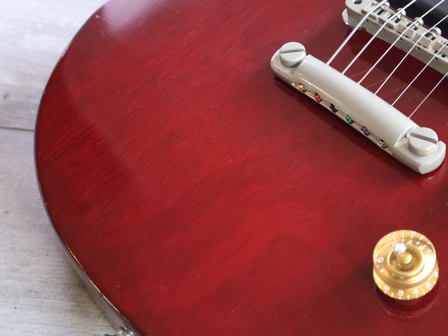 1988 Gibson USA Les Paul Junior DC Double Cutaway (Cherry Red)