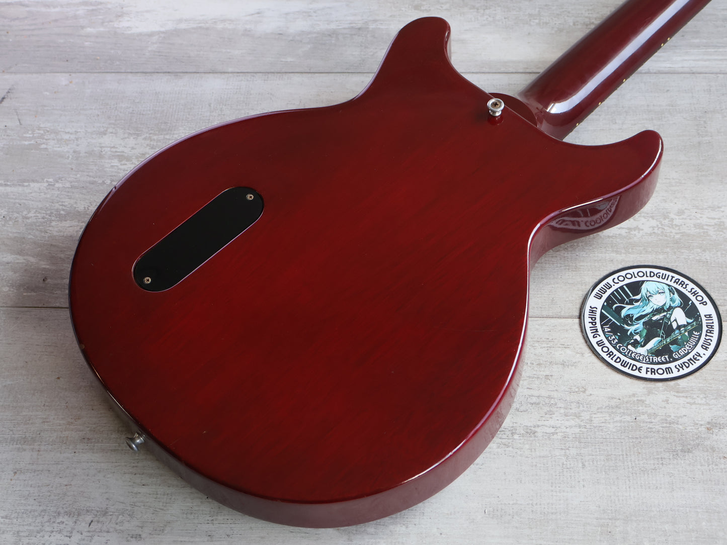 1988 Gibson USA Les Paul Junior DC Double Cutaway (Cherry Red)