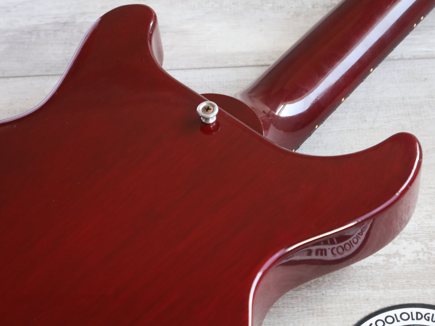 1988 Gibson USA Les Paul Junior DC Double Cutaway (Cherry Red)