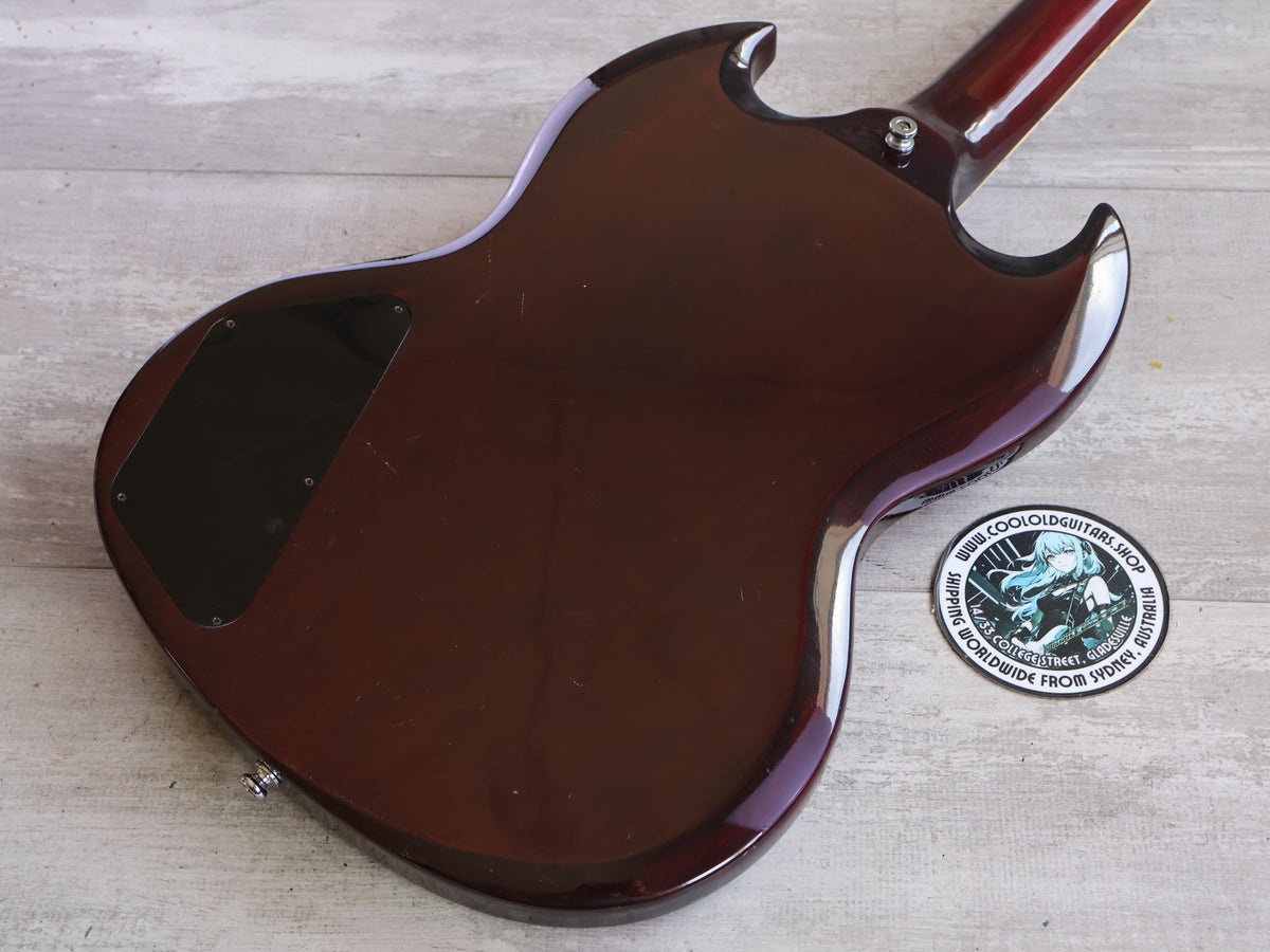 1973 Greco Japan SG-600 SG Double Cutaway (Cherry Red)