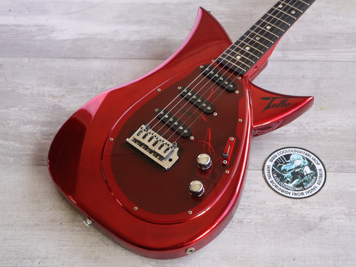 2000’s Tokai Japan Talbo Blazing Fire Cast Aluminium Electric Guitar (Red)