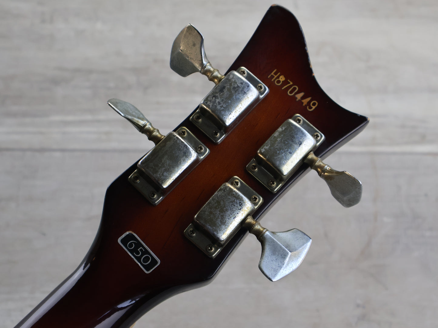 1987 Greco VB-650 Violin Beatle Bass (Brown Sunburst)