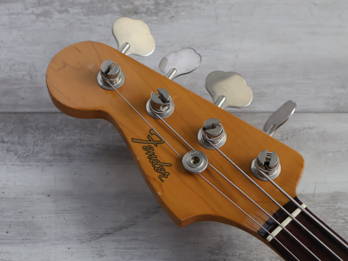 1992 Fender Japan JB62-650L '62 Reissue LH Left Handed Jazz Bass (Sunburst)