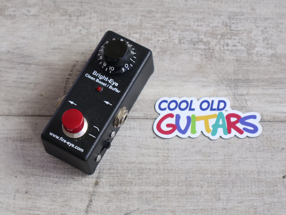 Fire-Eye Development Bright-Eye Clean Boost & Buffer Pedal
