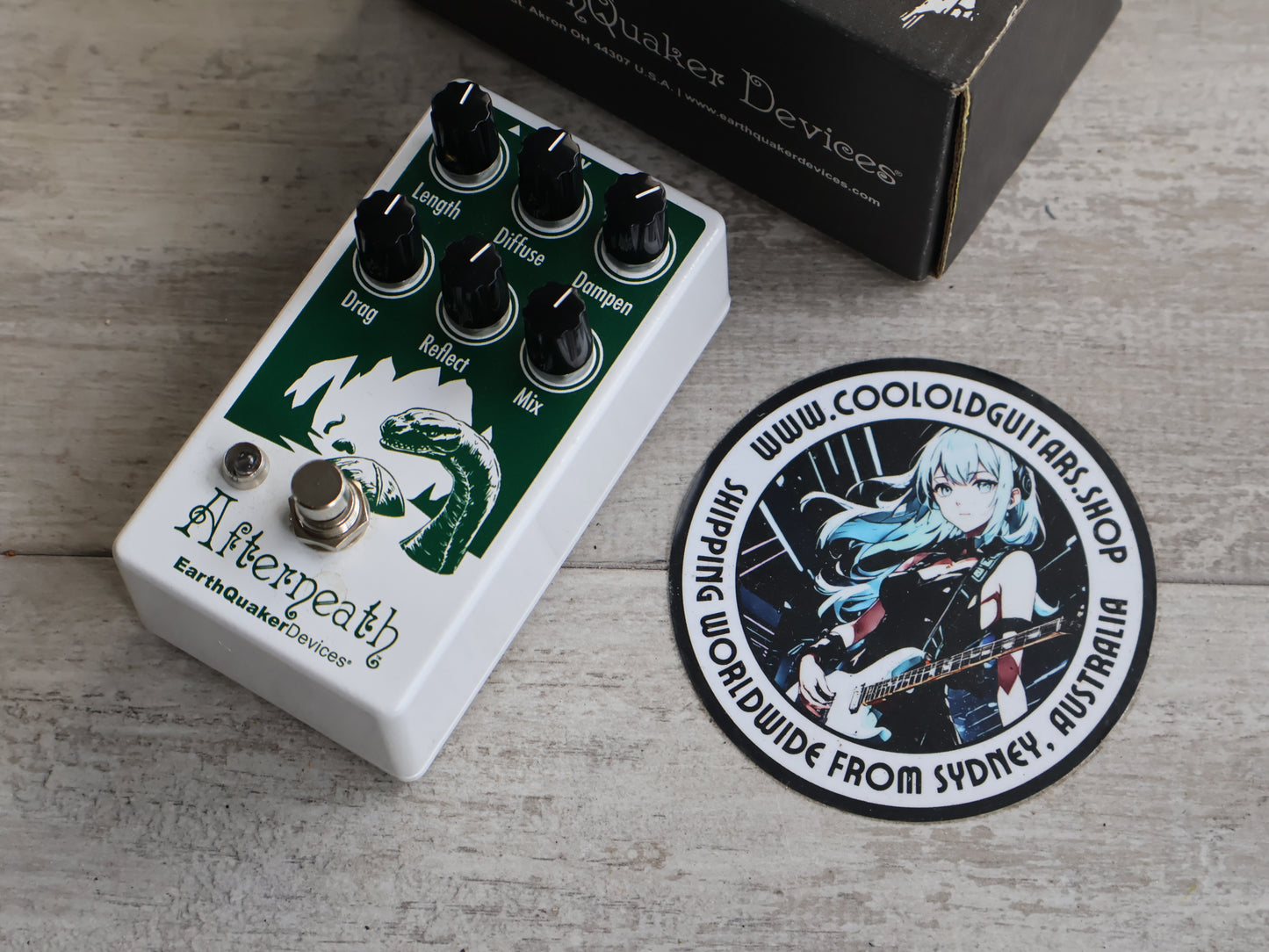 EarthQuaker Devices Afterneath V2 Special Edition Otherworldly Reverb