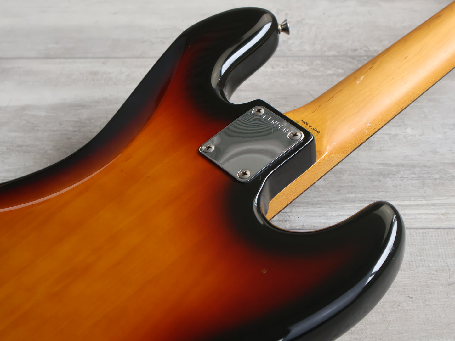1992 Fender Japan JB62-650L '62 Reissue LH Left Handed Jazz Bass (Sunburst)