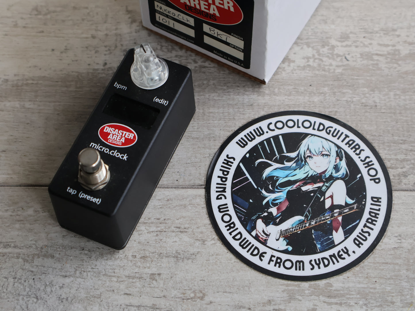 Disaster Area Micro Clock Gen 4 Intelligent Tap Tempo Pedal