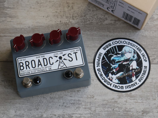 Hudson Electronics Broadcast Dual Preamp Overdrive