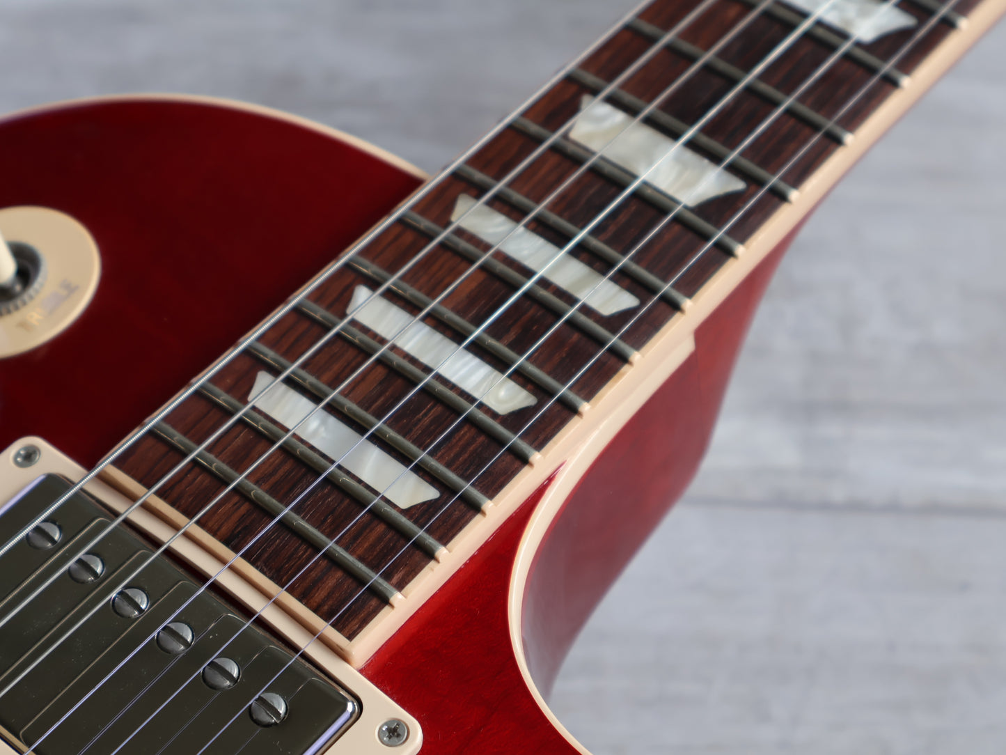 2019 Gibson USA Les Paul Standard Traditional (Trans Cherry Red)