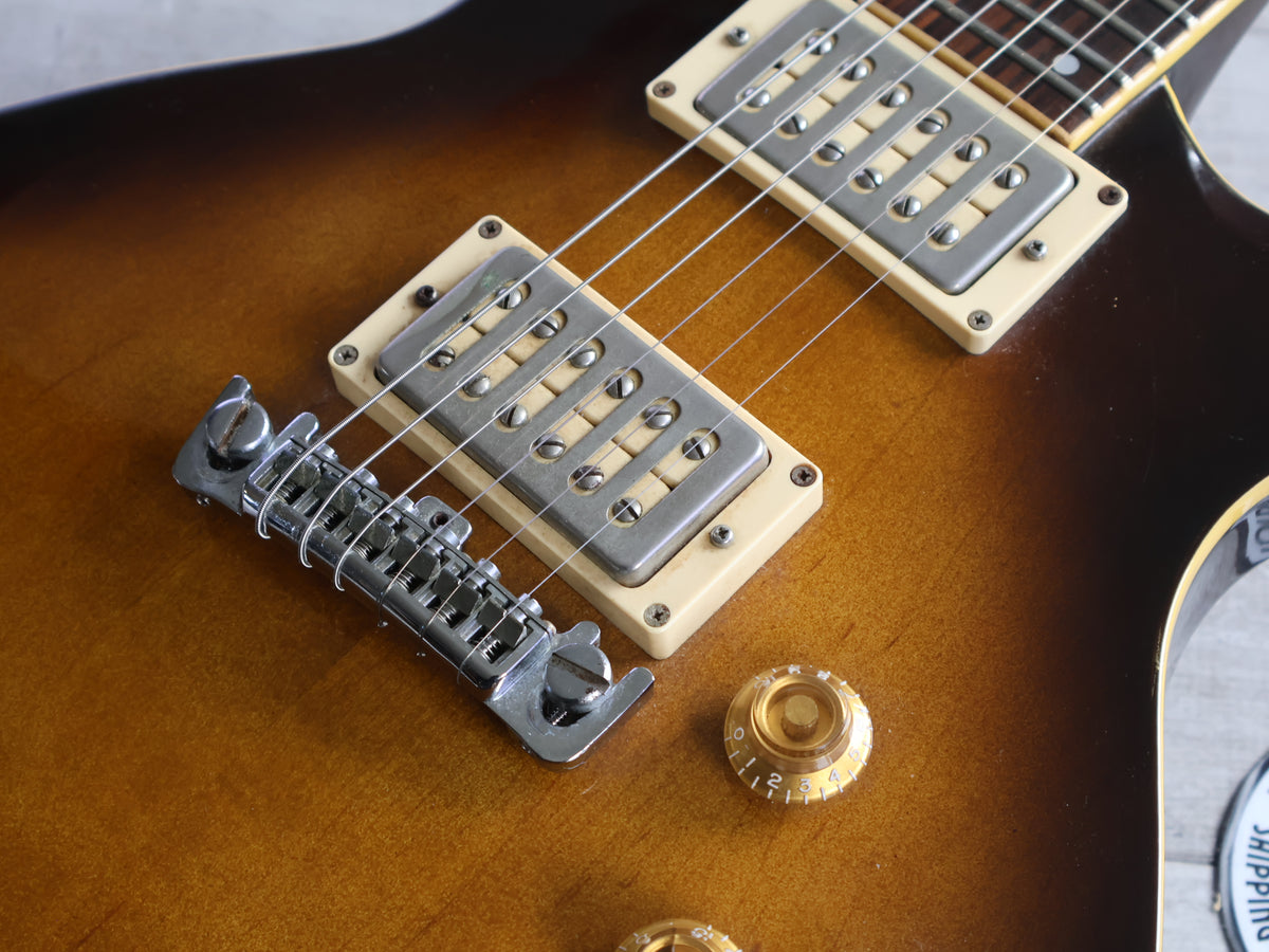 1978 Greco Japan MR-800 "Mick Ralphs" Double Cutaway (Brown Sunburst)