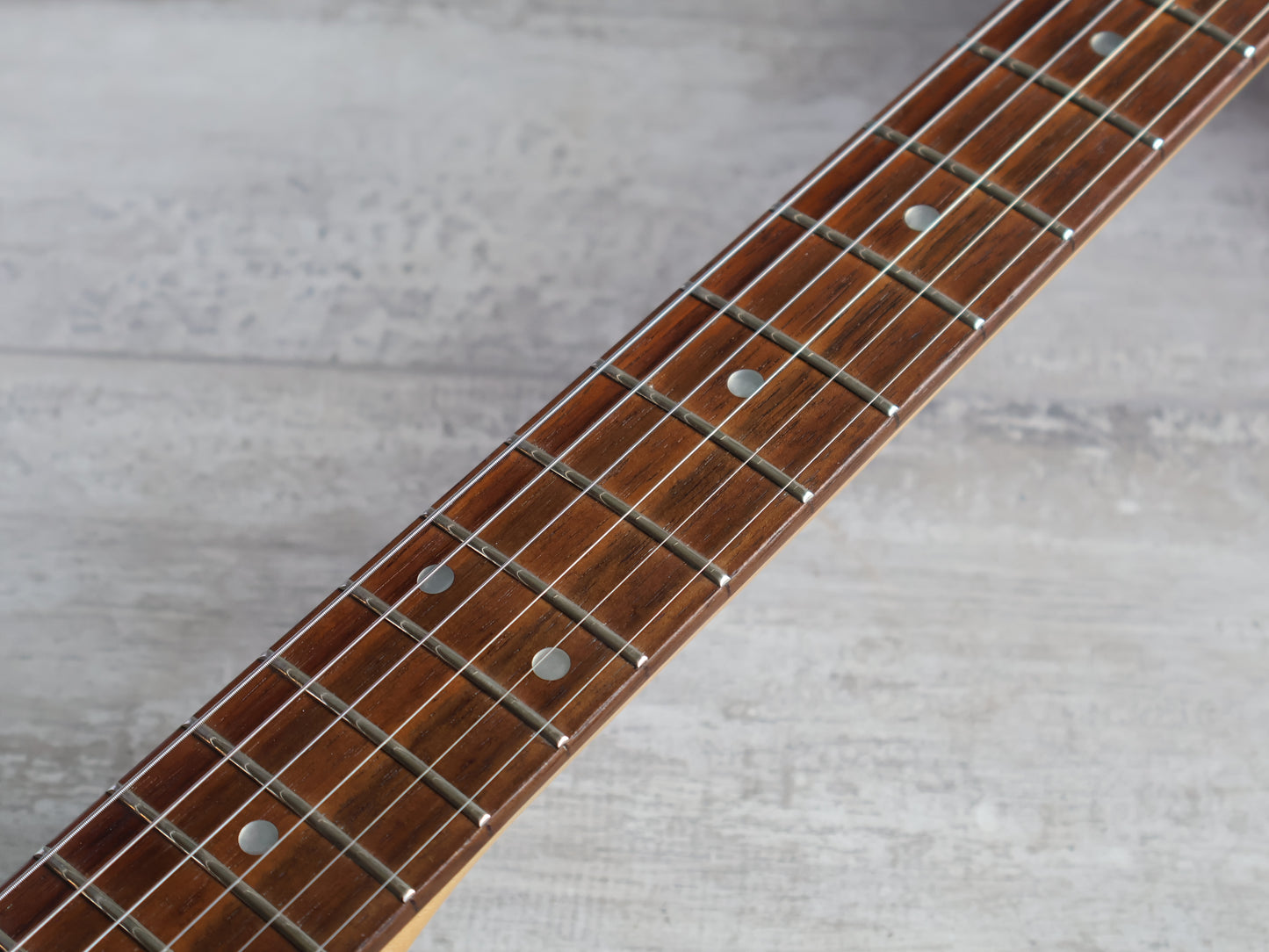 1990's Squier JGM-55 Jagmaster HH Offset (Seafoam Green)