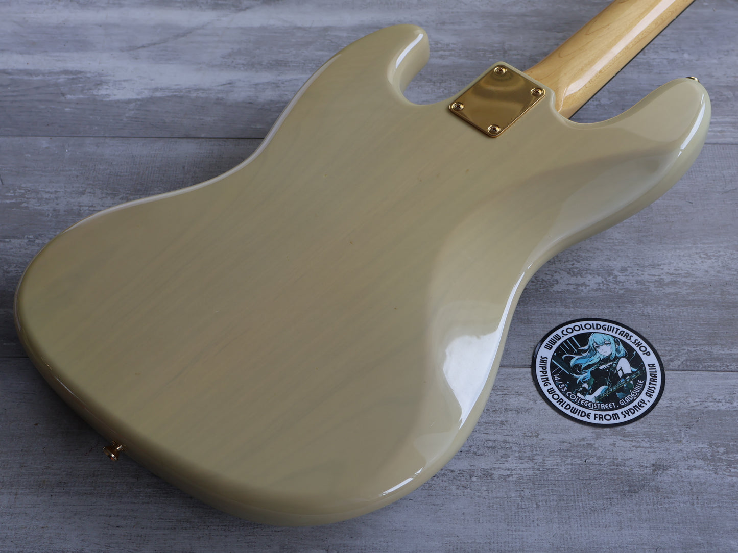 2016 Tokai Japan AJB112G Jazz Bass (See-Through White)