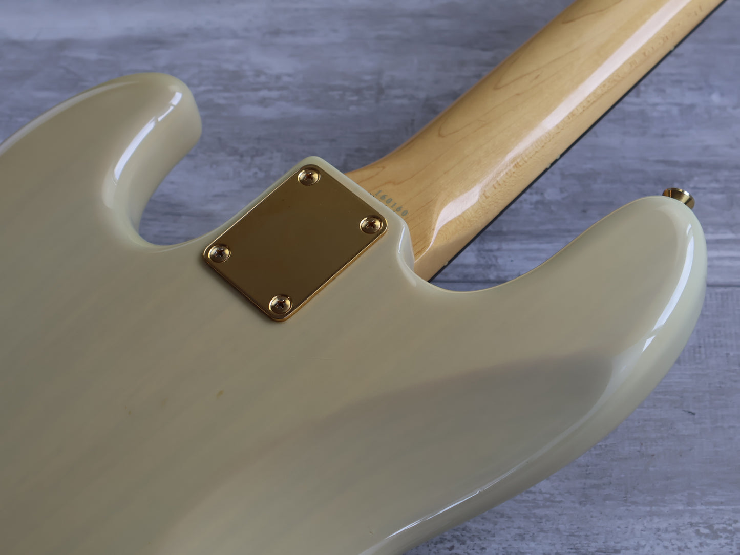 2016 Tokai Japan AJB112G Jazz Bass (See-Through White)