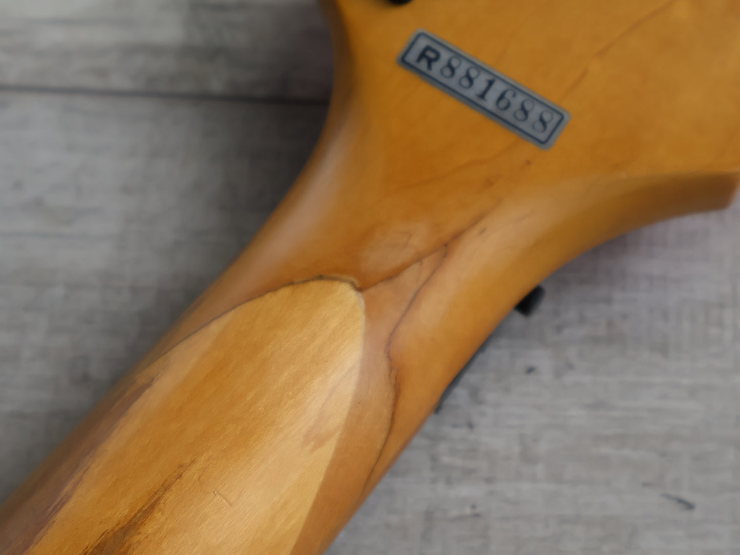 1988 BC Rich Japan GS-MR851 NJ Series Gunslinger (Day Glow Pink)