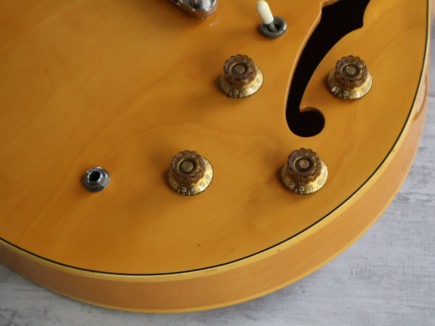 1980 Yamaha Japan SA-700 ES-335 Semi Hollowbody Electric Guitar (Natural)