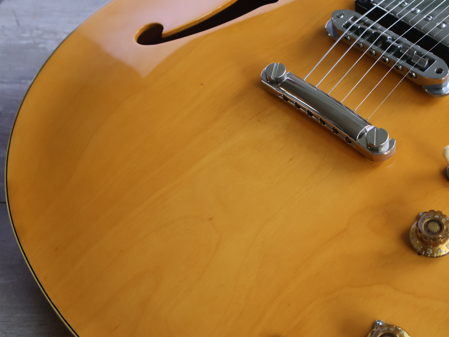 1980 Yamaha Japan SA-700 ES-335 Semi Hollowbody Electric Guitar (Natural)