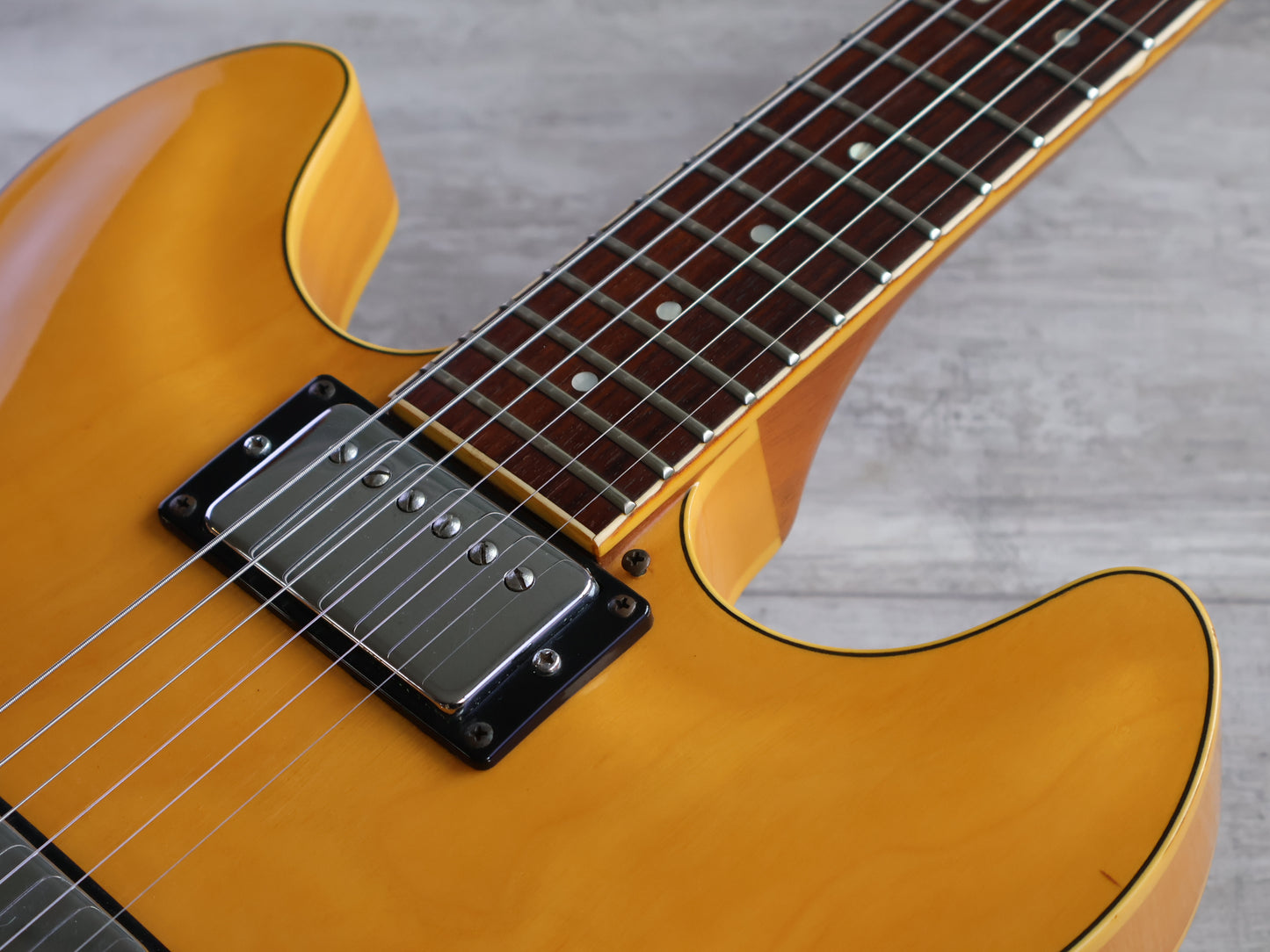 1980 Yamaha Japan SA-700 ES-335 Semi Hollowbody Electric Guitar (Natural)