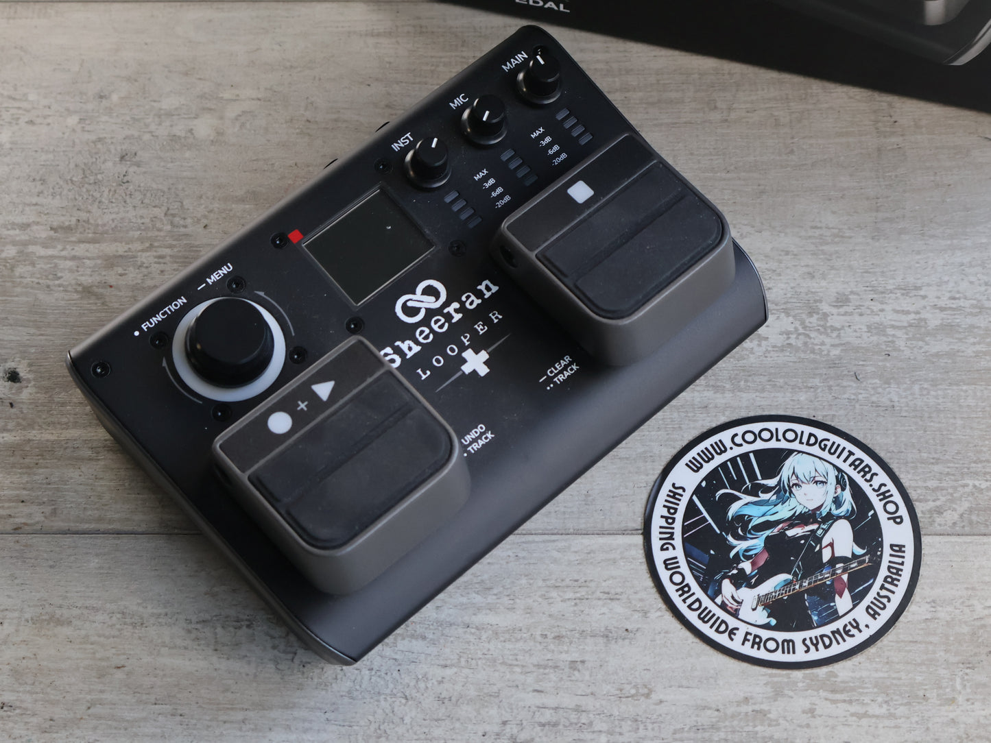 Sheeran Looper+ Plus Dual-Track Pedal w/Mic Input