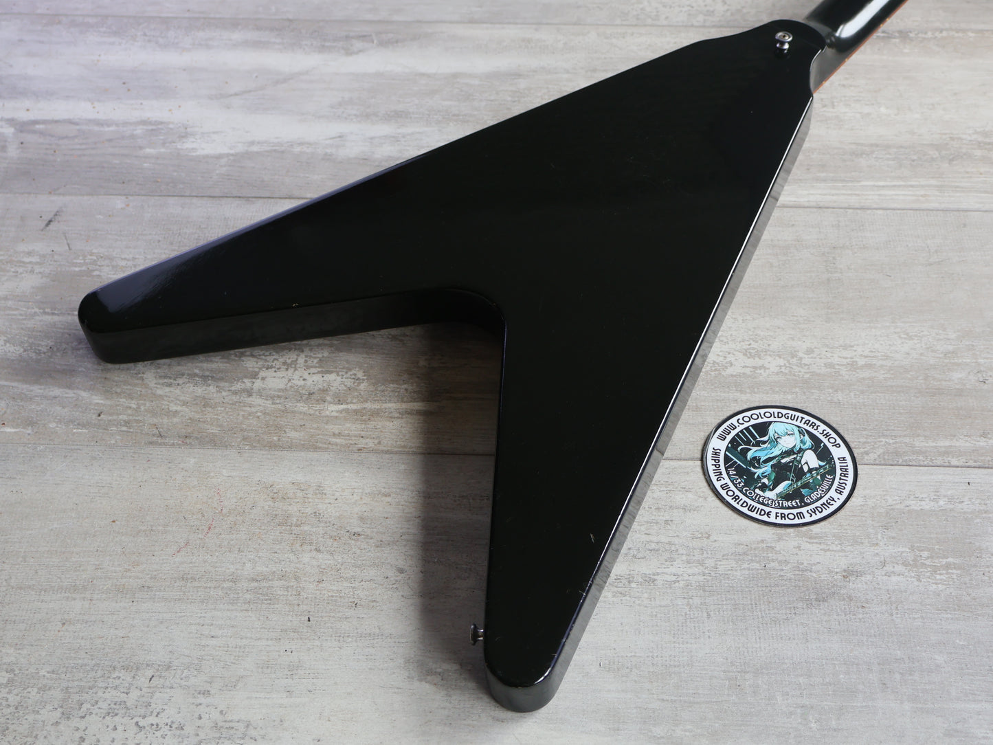 1992 Gibson USA '67 Reissue Flying V (Ebony)