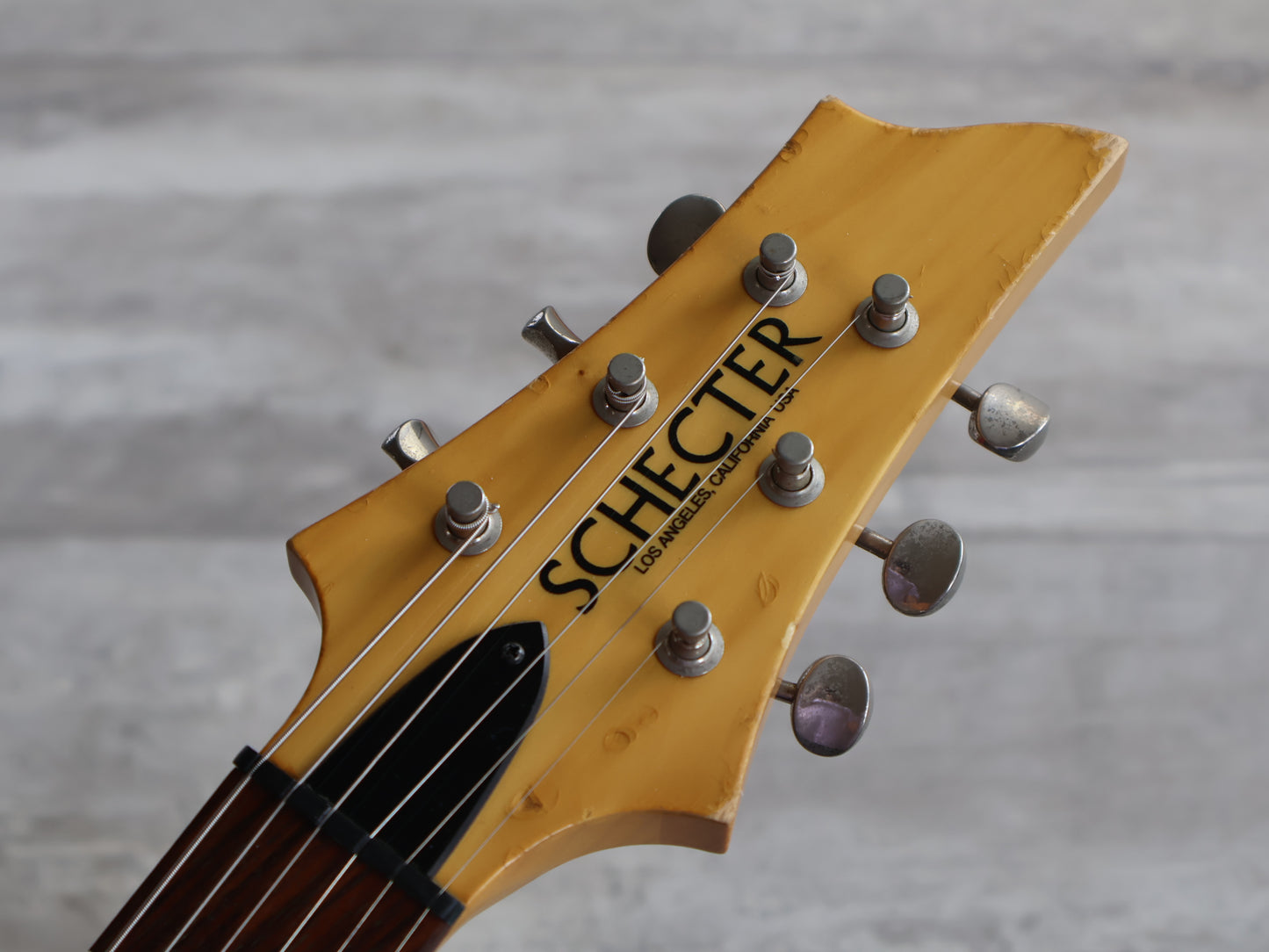 2000's Schecter Japan "Telebacker" HH Single Cutaway (Sunburst)