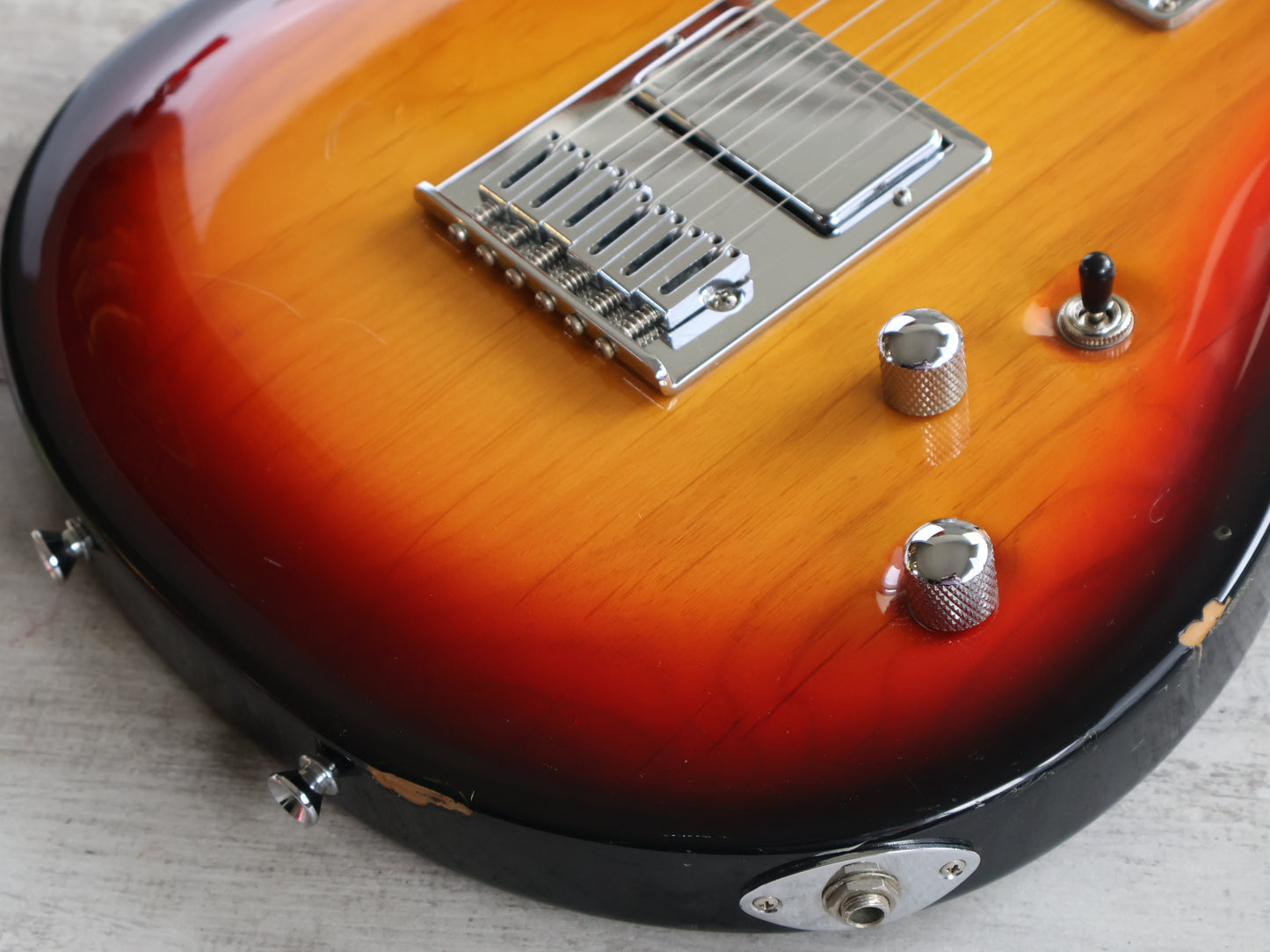 2000's Schecter Japan "Telebacker" HH Single Cutaway (Sunburst)