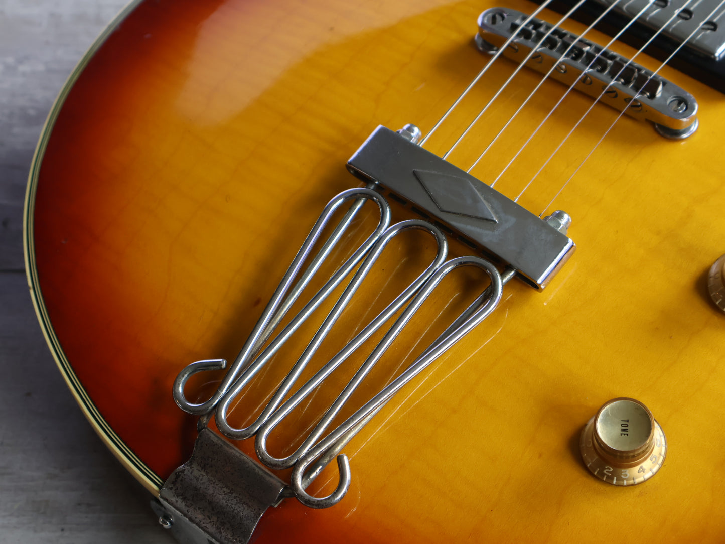 1973 Greco Japan SA-450 Semi Hollowbody (Sunburst)