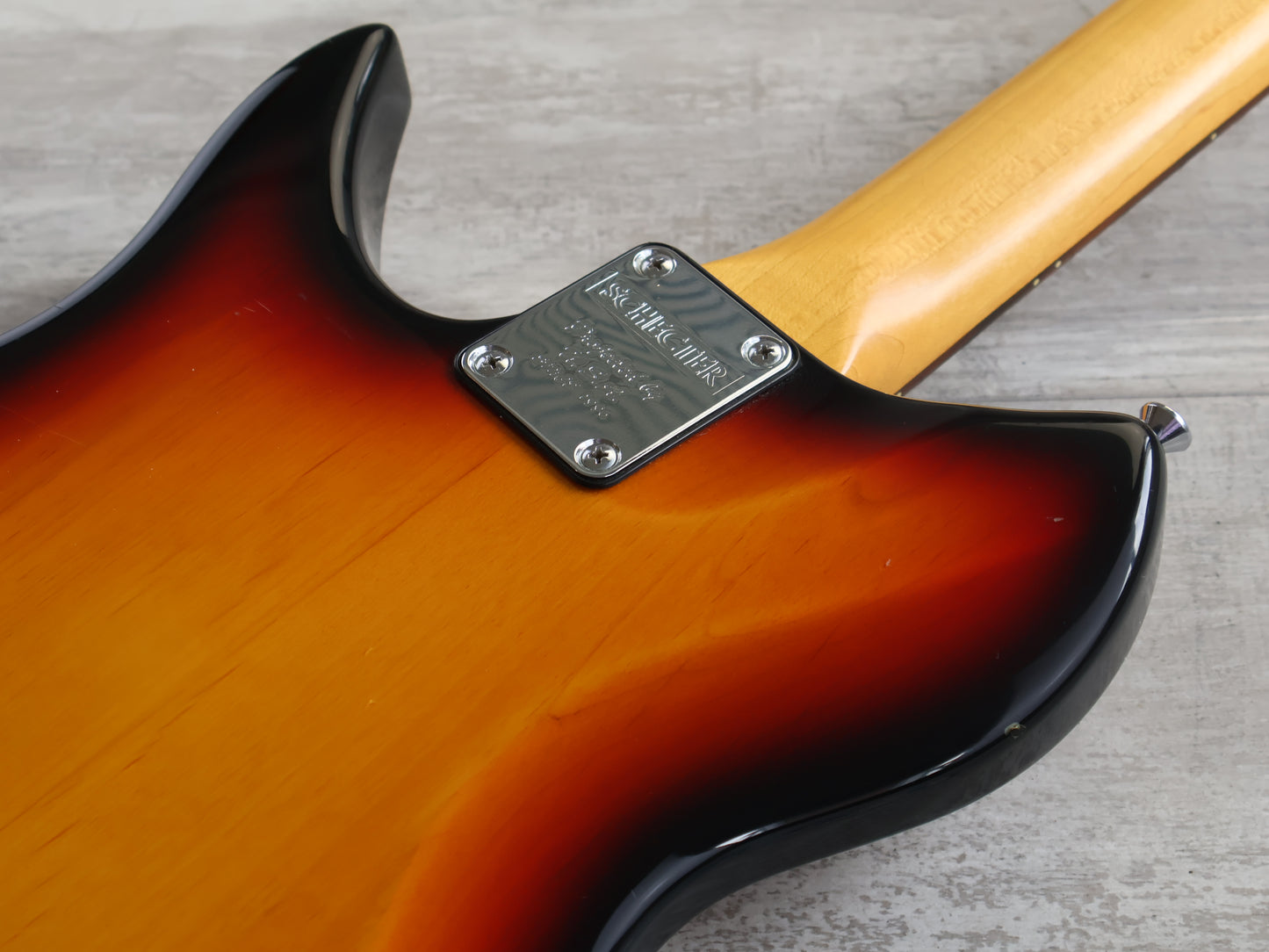 2000's Schecter Japan "Telebacker" HH Single Cutaway (Sunburst)