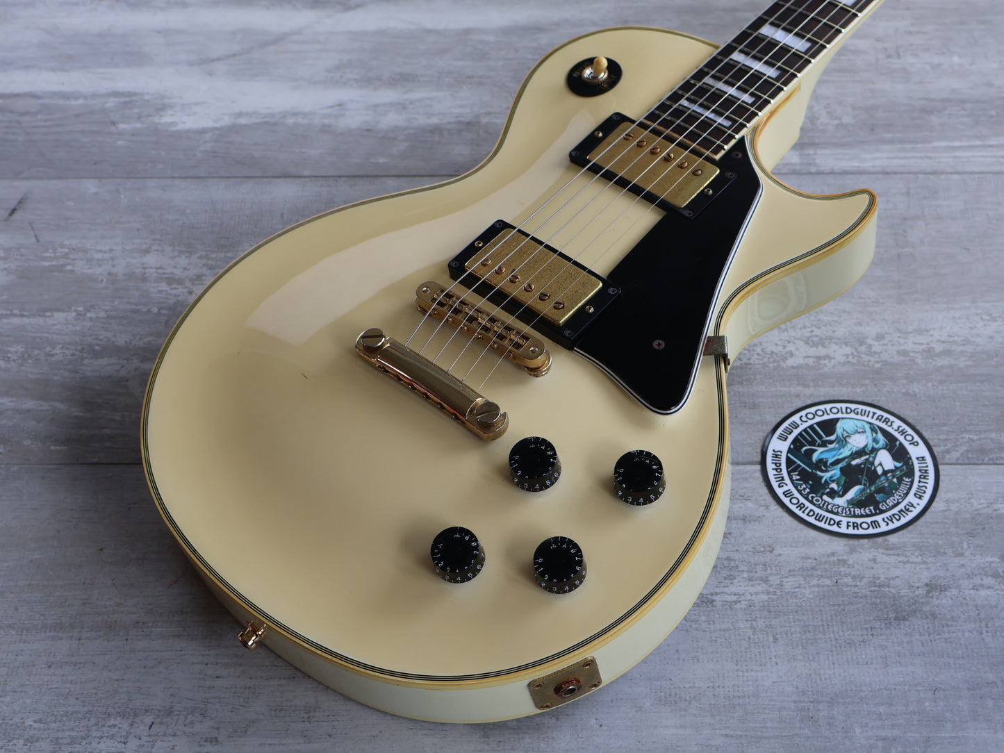 1991 Orville by Gibson Japan "LPC" Les Paul Custom (Alpine White)