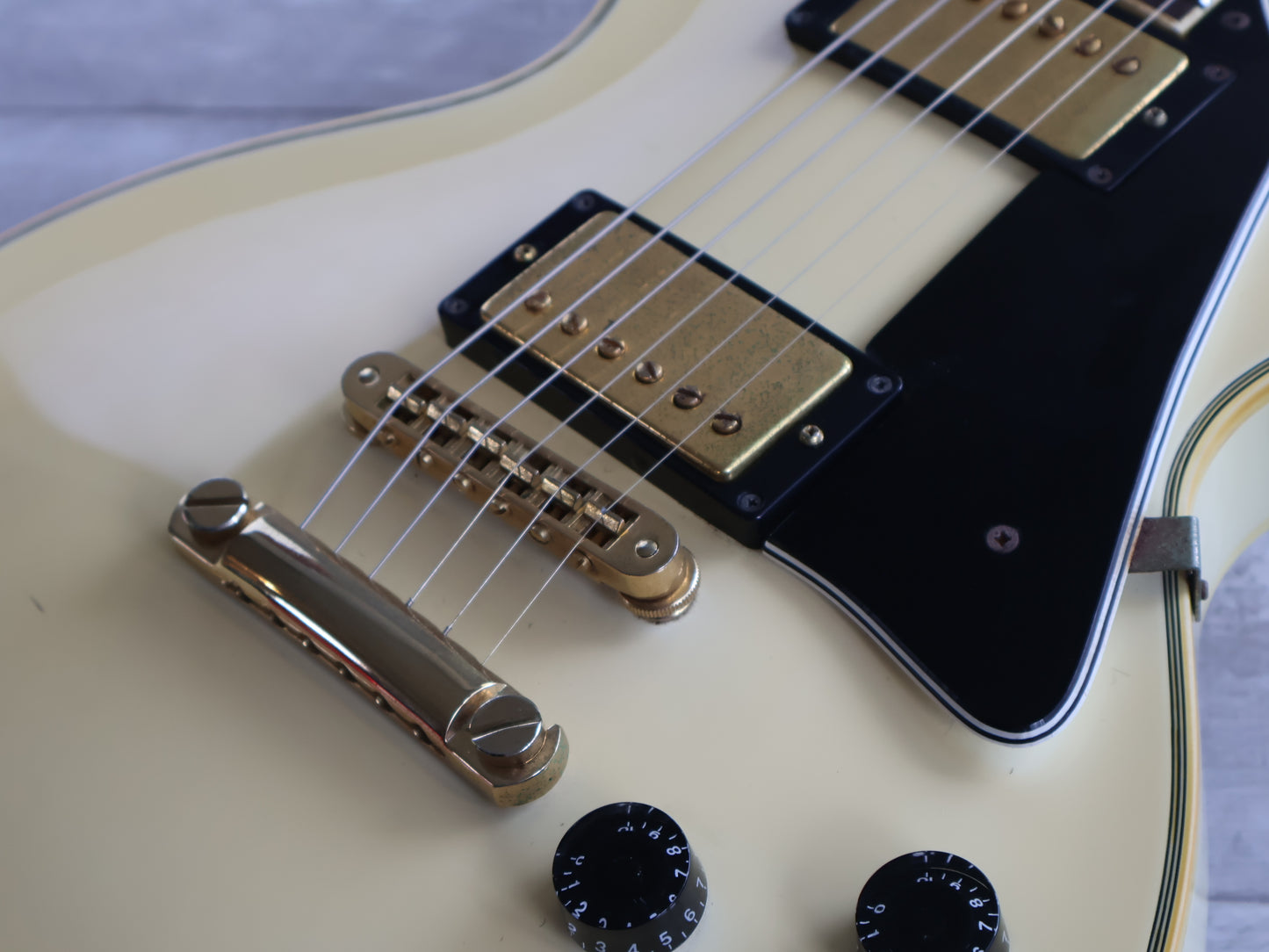 1991 Orville by Gibson Japan "LPC" Les Paul Custom (Alpine White)