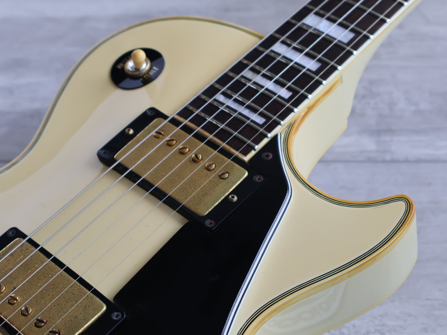 1991 Orville by Gibson Japan "LPC" Les Paul Custom (Alpine White)