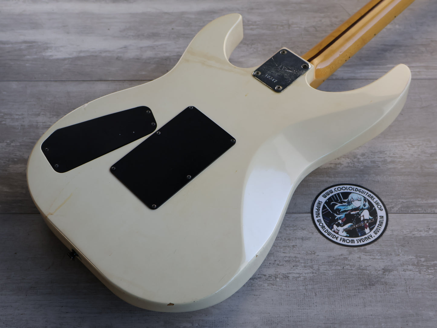 1986 ZEP Custom II (by ESP Japan) SW-90HB Kamikaze (Aged White)