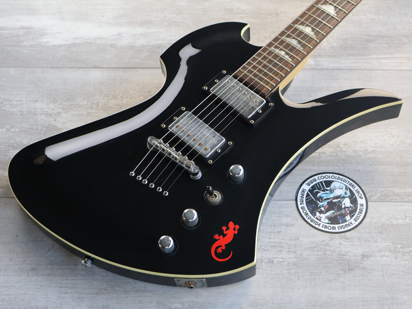 2001 BC Rich Masterpiece Mockingbird (Black)