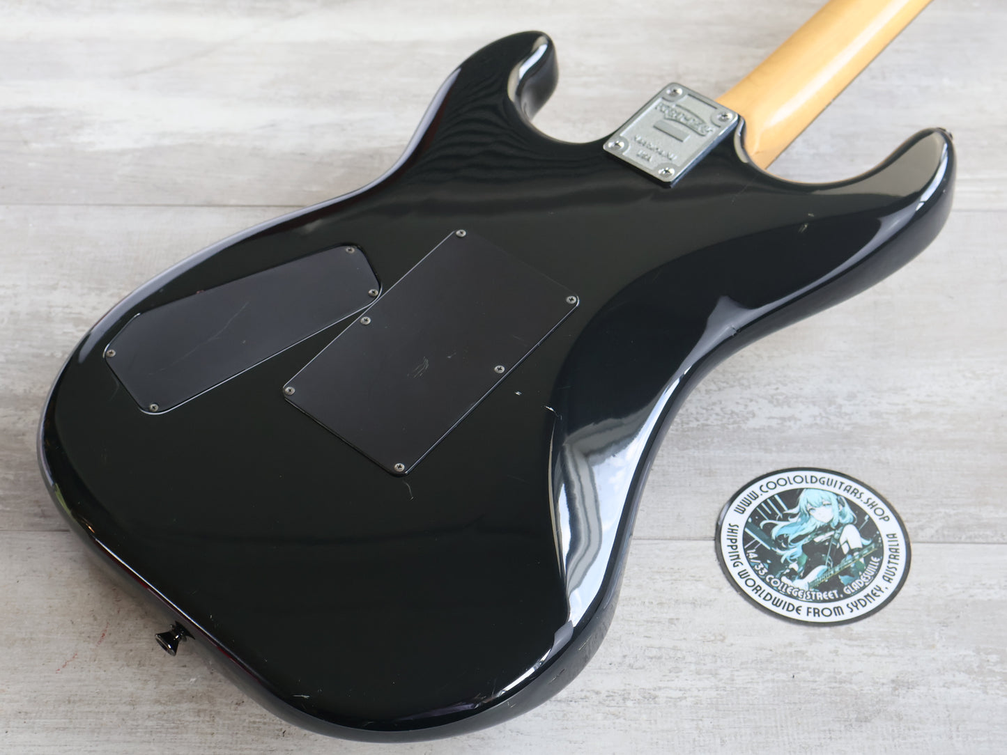 1980's Kramer Japan LK1-BF HS Superstrat (Black)