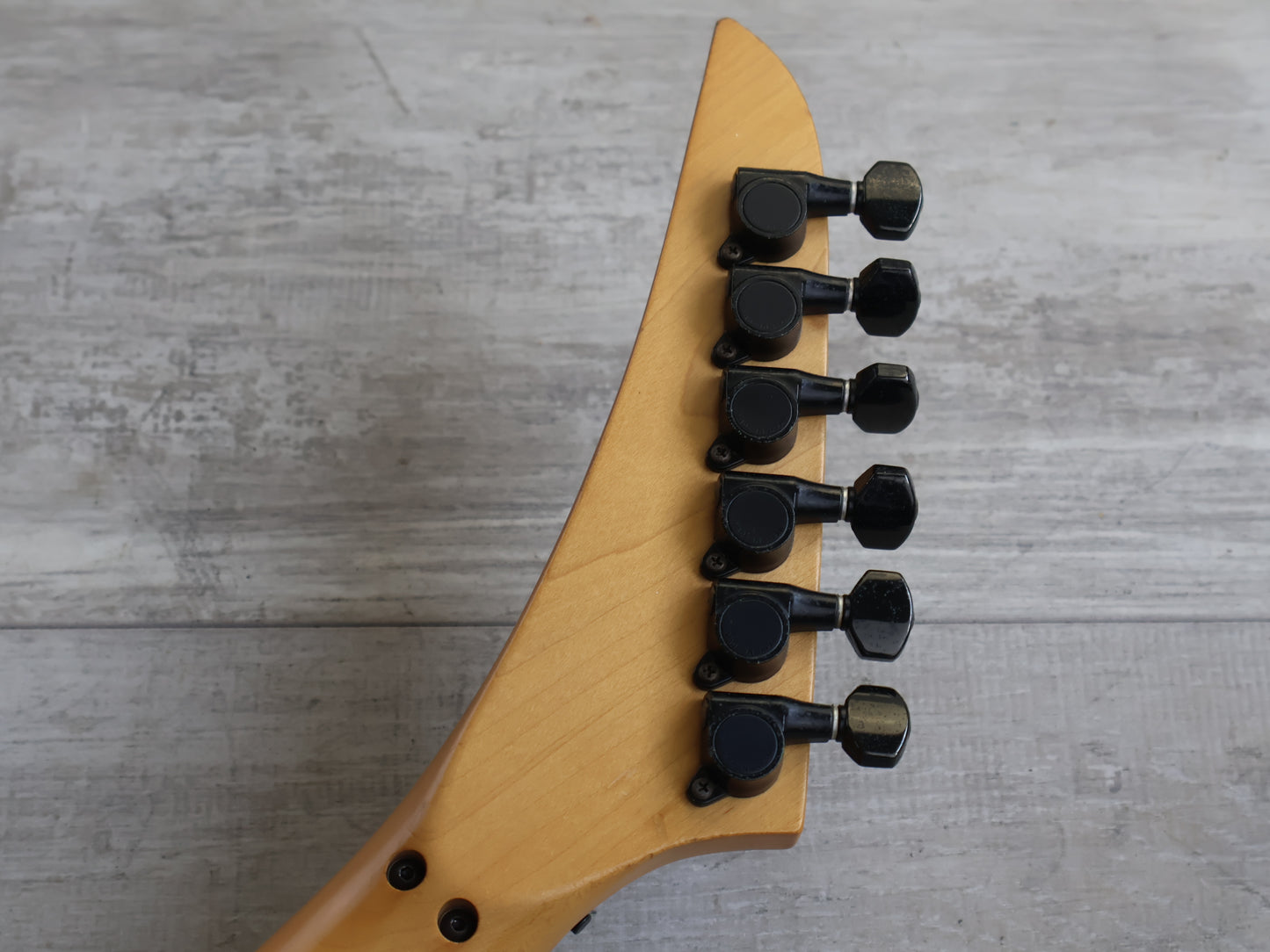 1980's Kramer Japan LK1-BF HS Superstrat (Black)