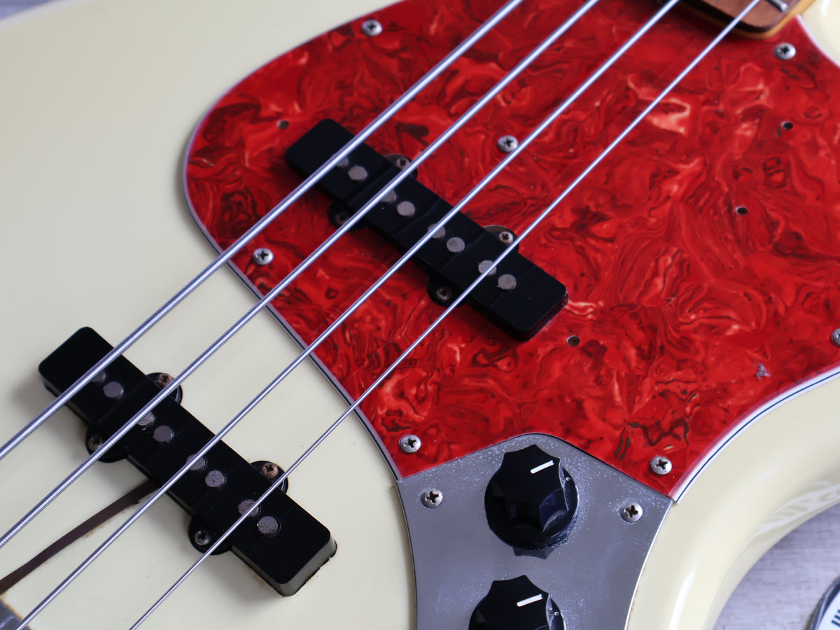 1993 Fender Japan JB62 '62 Reissue Jazz Bass (Vintage White)
