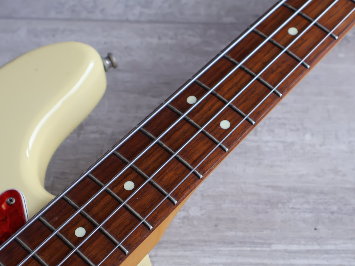 1993 Fender Japan JB62 '62 Reissue Jazz Bass (Vintage White)