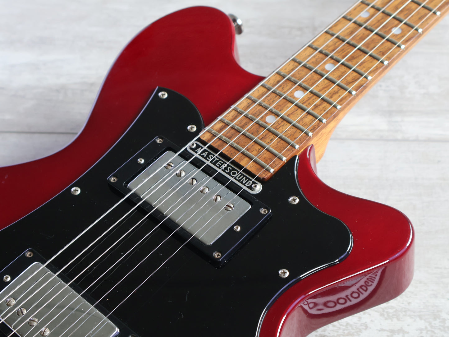 2004 Maton Australia MS503 Mastersound (Transparent Red)