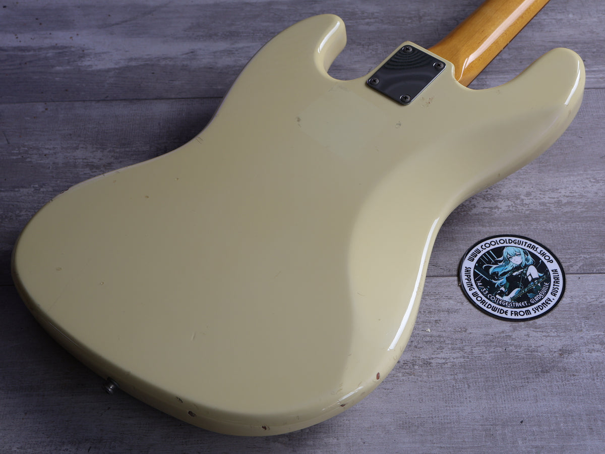 1993 Fender Japan JB62 '62 Reissue Jazz Bass (Vintage White)