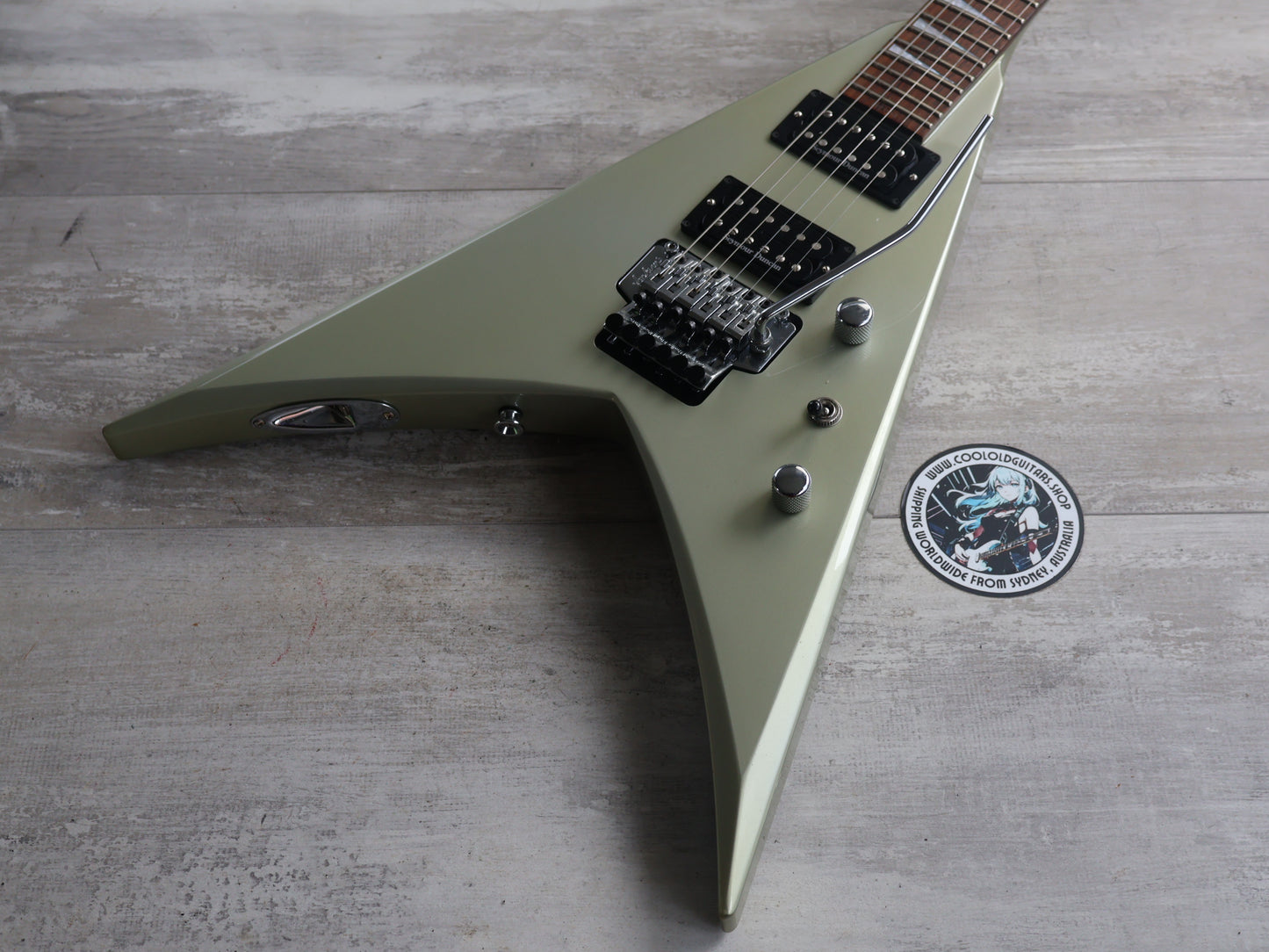 1990's Jackson Japan King V Neckthrough Flying V