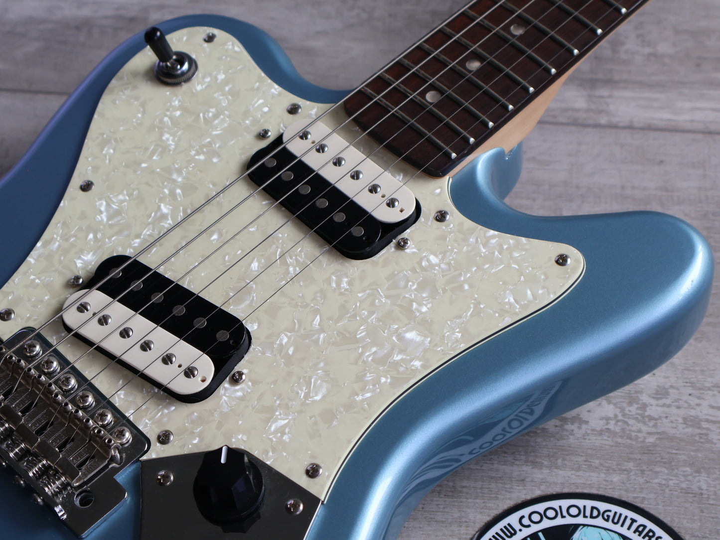 2020 Squier Paranormal Super-Sonic Offset (Ice Blue Metallic)